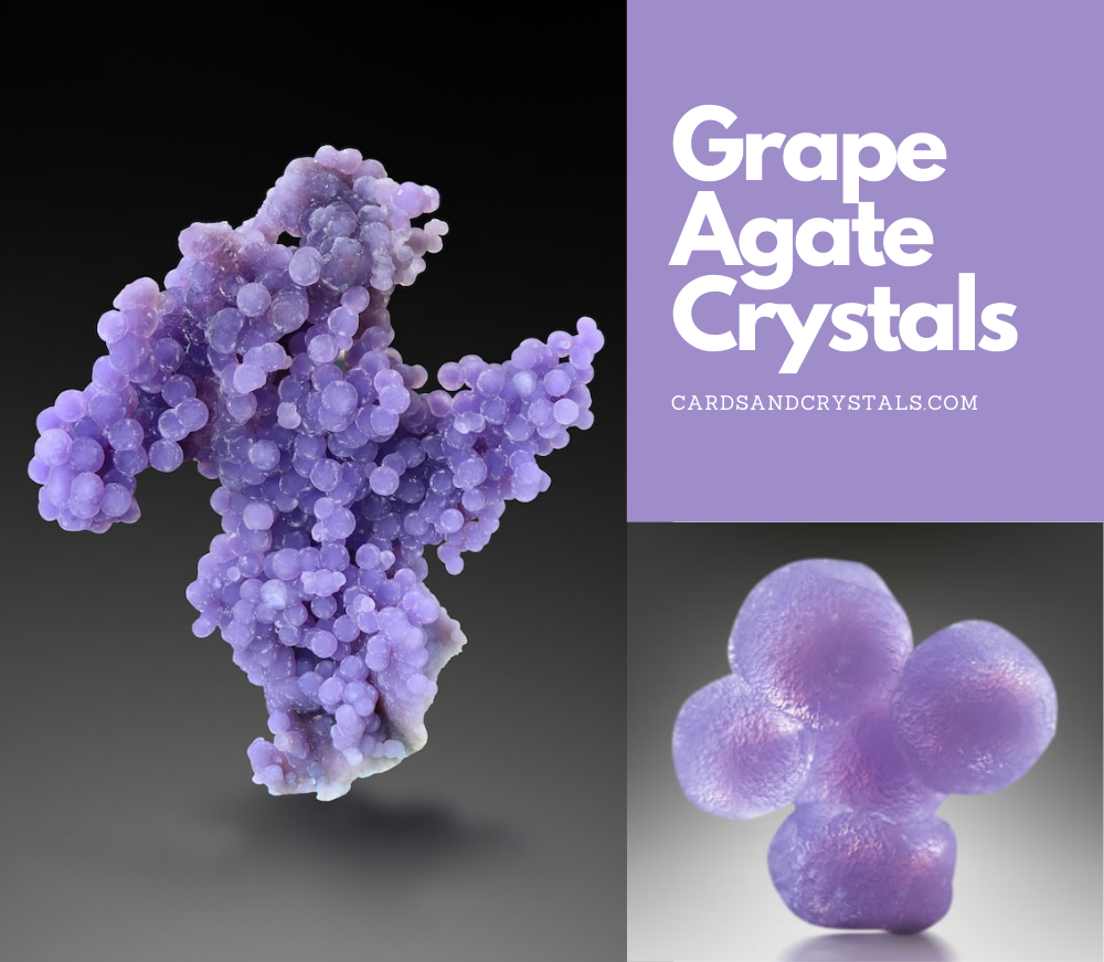 image of grape agate crystals and their meaning