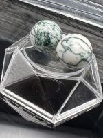 Moss Agate Mini Spheres